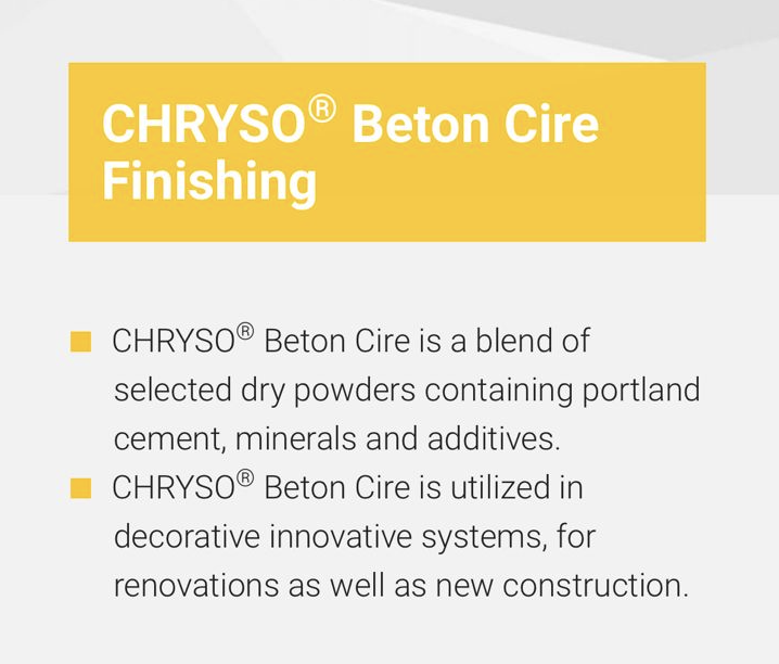 Chryso Beton Cite